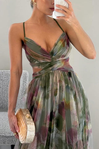 GISELLE | Vestido Maxi de Chiffon