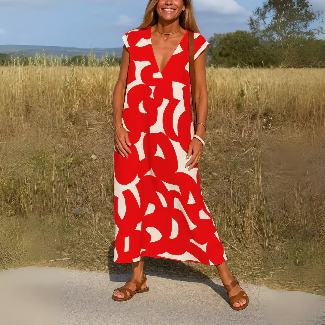 Valeria | Vestido con Encanto de Detalles Calados