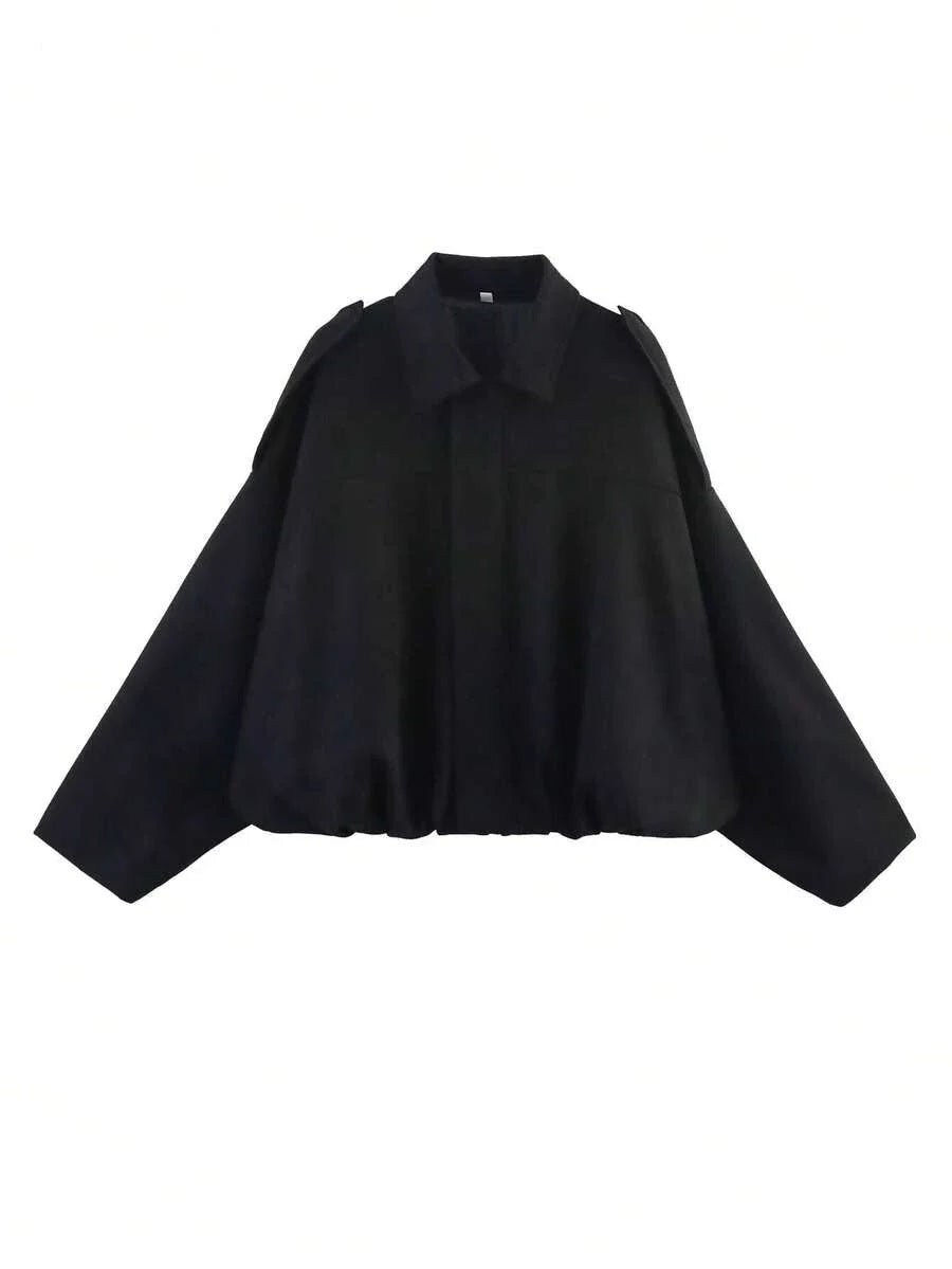 Elegante, chic y ligera chaqueta bomber para damas