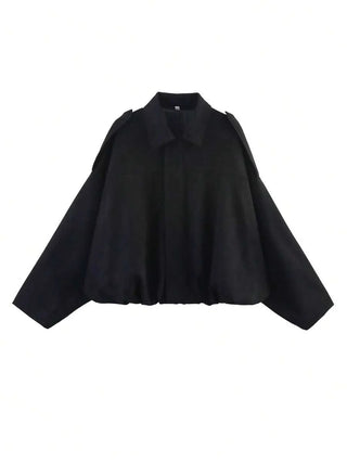 Elegante, chic y ligera chaqueta bomber para damas