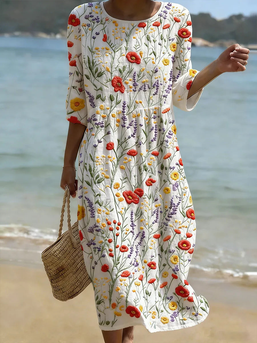 Suzie | Vestido informal de mujer con estampado floral