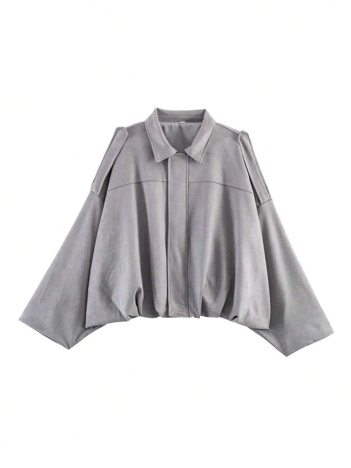 Elegante, chic y ligera chaqueta bomber para damas