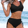 Conjunto de bikini en color sólido