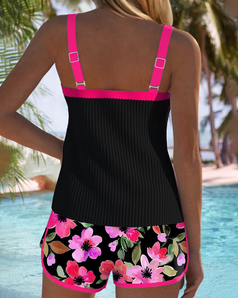Bloom | Elegante Conjunto de Dos Piezas Tankini
