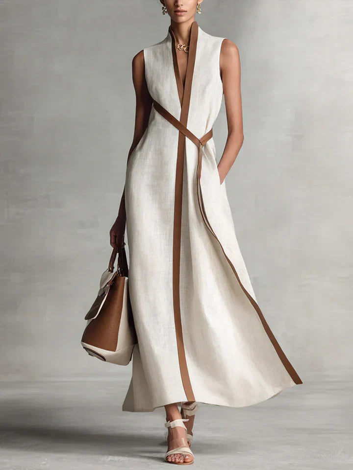 Elvira | Vestido de lino ligero
