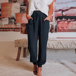 Elena | Pantalones Elegantes con Cordón