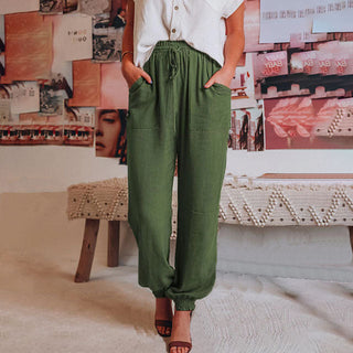 Elena | Pantalones Elegantes con Cordón