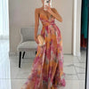 Gisela | Encantador maxivestido con estampado floral