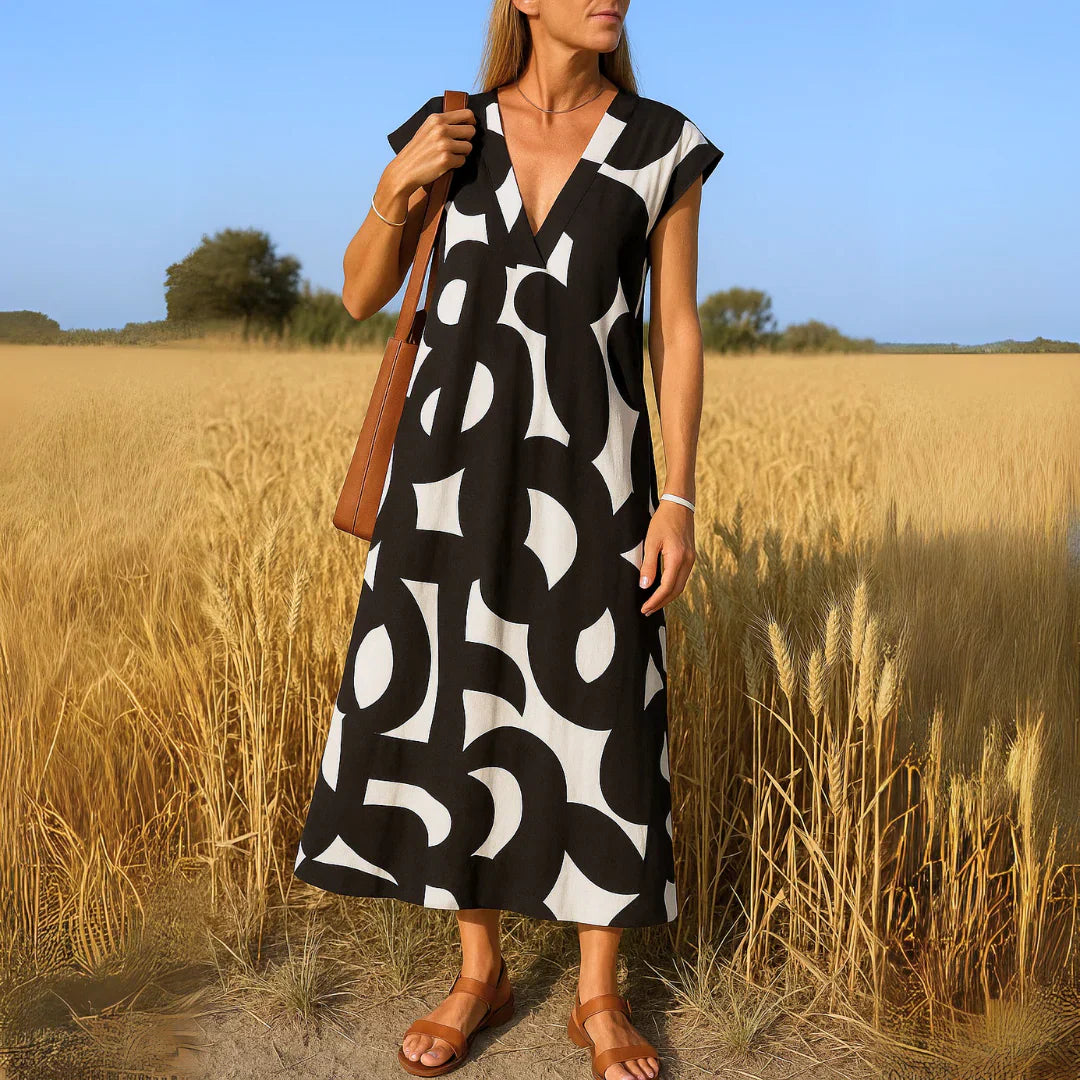 Valeria | Vestido con Encanto de Detalles Calados