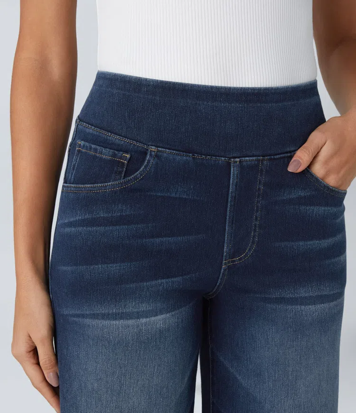 Solène - Jeans de Pierna Ancha Fit Relajado