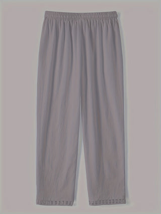 Wren – Pantalones Cropped Relax con Detalles en Contraste
