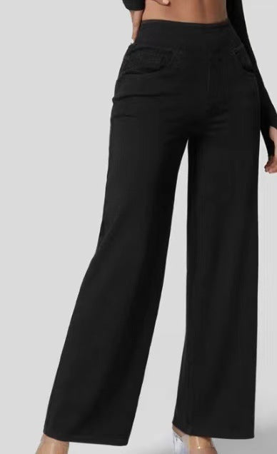 Solène - Jeans de Pierna Ancha Fit Relajado
