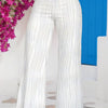 Emma | Pantalones de Cintura Alta Crisscross