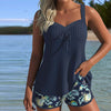 Bloom | Tankini de rayas con pantalones de playa a juego