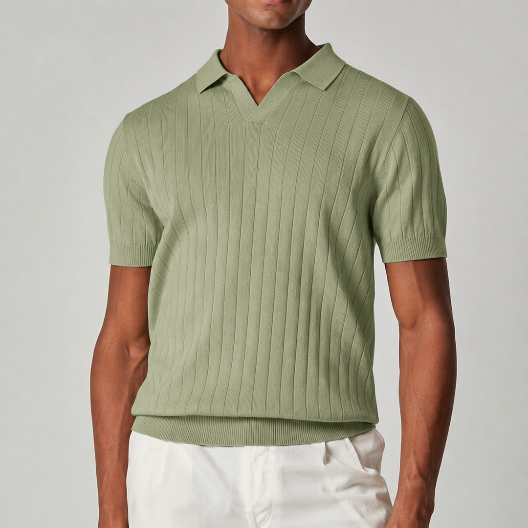 Polo de hombre estilo old money