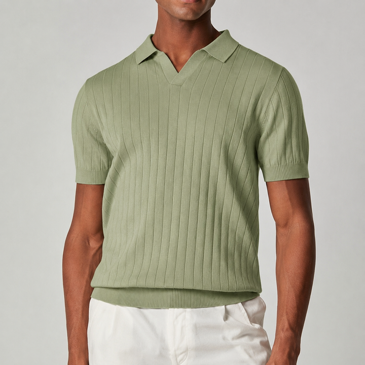 Polo de hombre estilo old money