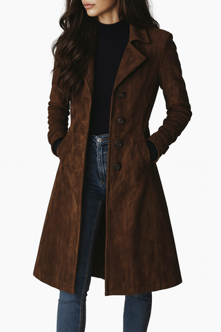 Soraya™ | Abrigo Largo Chic para Calidez y Estilo Clásico