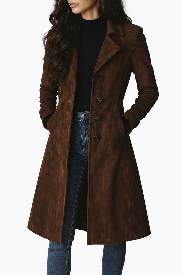 Soraya™ | Abrigo Largo Chic para Calidez y Estilo Clásico