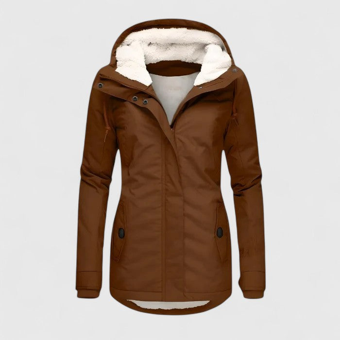 Amelia™ | Chaqueta de invierno a prueba de agua con capucha