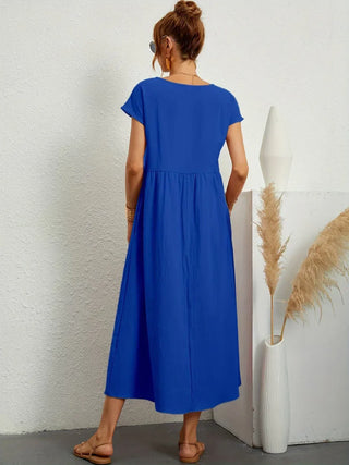 Gabriela™ | Vestido midi fluido de elegancia clásica