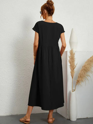 Gabriela™ | Vestido midi fluido de elegancia clásica