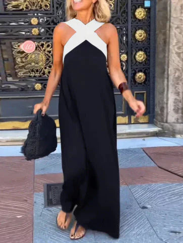 DELFINA | Vestido de Corte Cruzado Elegante