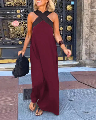 DELFINA | Vestido de Corte Cruzado Elegante