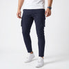 Vittorio Pantalones Slim Fit - Azul oscuro