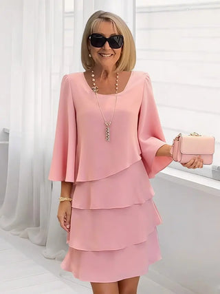 Casandra | Elegant dress with ruffles and maximum comfort