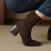 Giuliana | Botines Elegantes en Ante