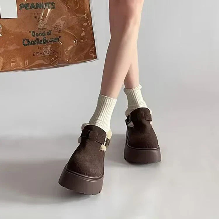Elisa | Botas con plataforma elegante para invierno con un toque moderno