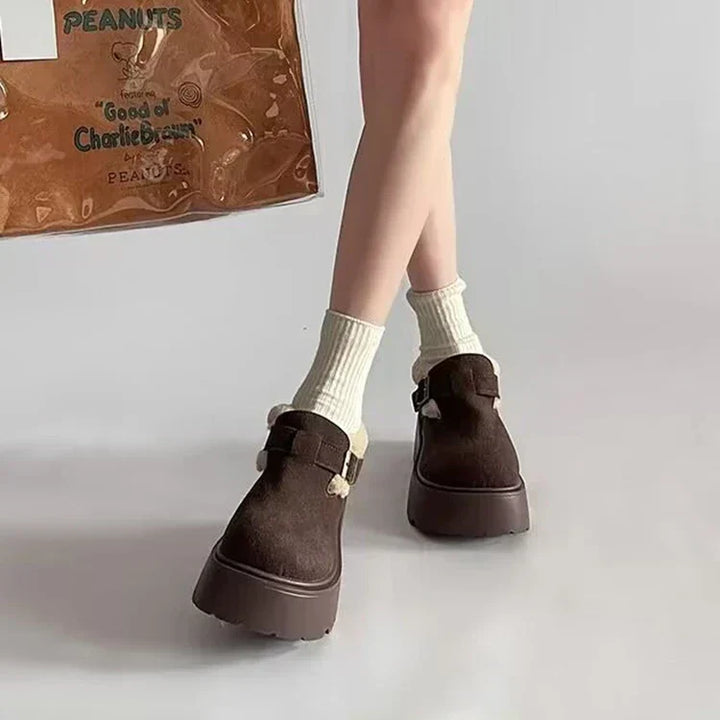 Elisa | Botas con plataforma elegante para invierno con un toque moderno