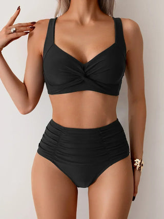 Traje de baño de verano de cintura alta