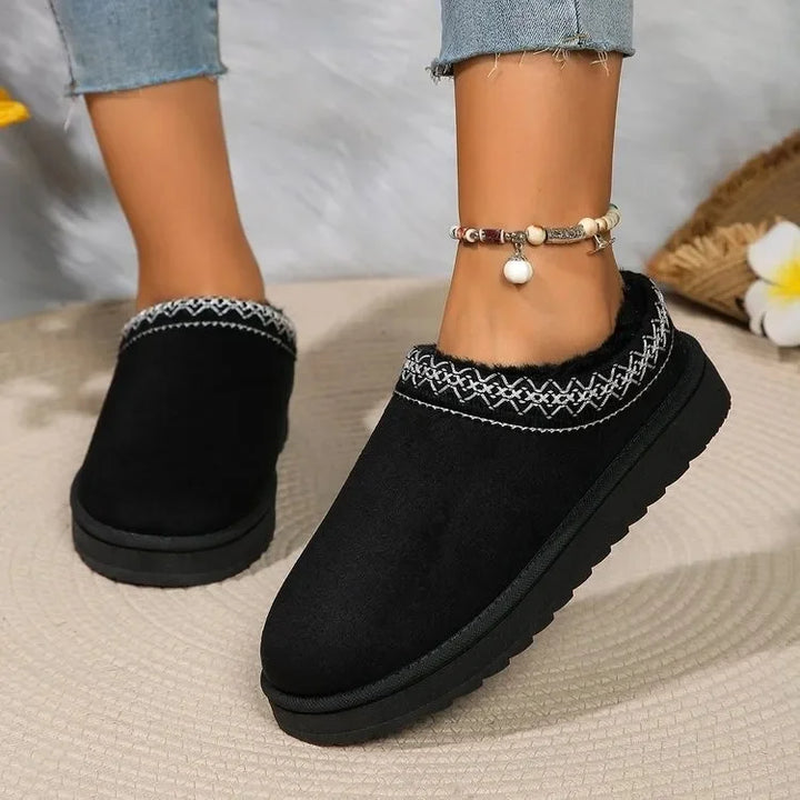 Luna | Botas femeninas calientes con forro de felpa