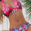 Neeltje - Bikini con Estampado Floral y Geométrico