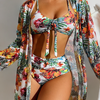 Glenda - Bikini con Falda Floral