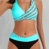 Mona - Bikini con Estampado en Colores Cálidos