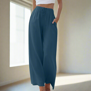 Liam | Pantalones de Verano de Pierna Ancha
