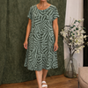 Ingrid™ | Vestido midi de verano con textura de lino