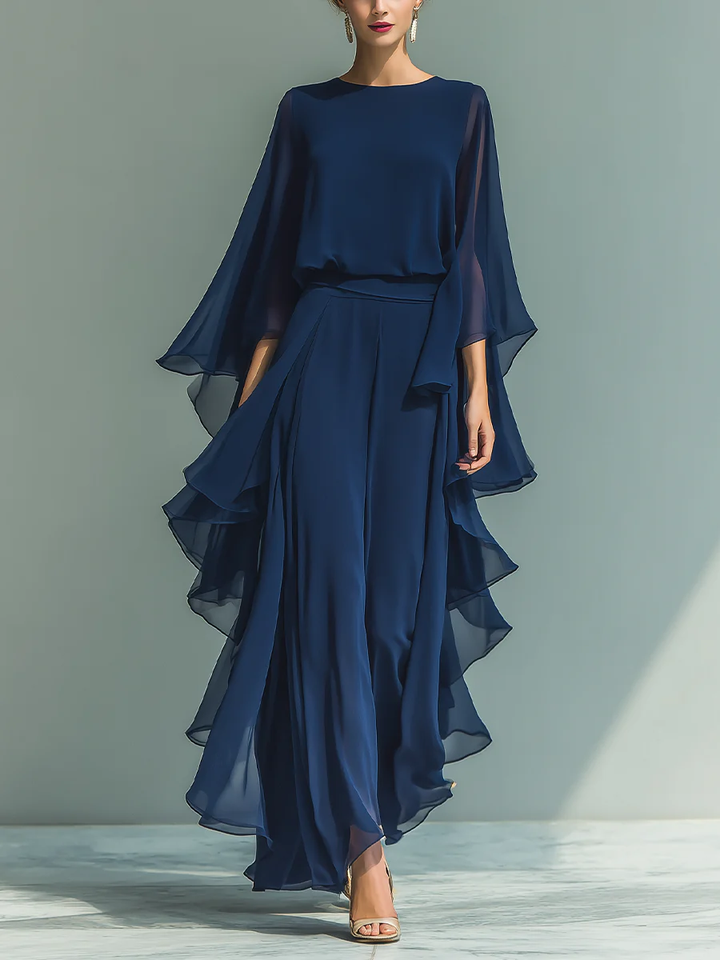 Aurora™ | Conjunto Elegante en Chiffon