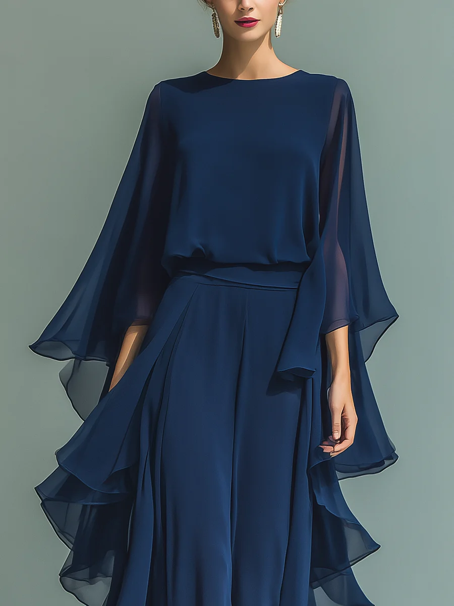 Aurora™ | Conjunto Elegante en Chiffon