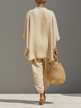 CONJUNTO ESTILO BOHO HOLGADO 2 PIEZAS
