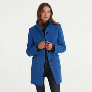 CRISTINA™ | Chaqueta de mujer con cuello alto elegante