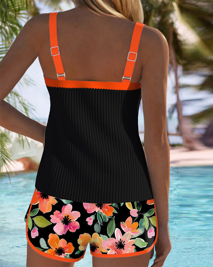 Bloom | Elegante Conjunto de Dos Piezas Tankini