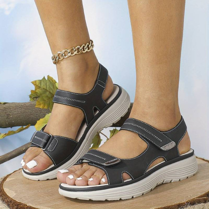 Martina | Sandalias ortopédicas de cuero de material de alta calidad