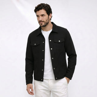 Santino™ | Chaqueta Trucker de Ante