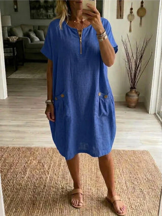 Teresa | Vestido con Cierre de Cremallera