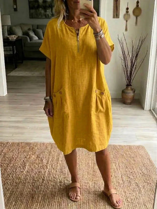 Teresa | Vestido con Cierre de Cremallera