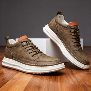 Roberto | Zapatillas de cuero sintético