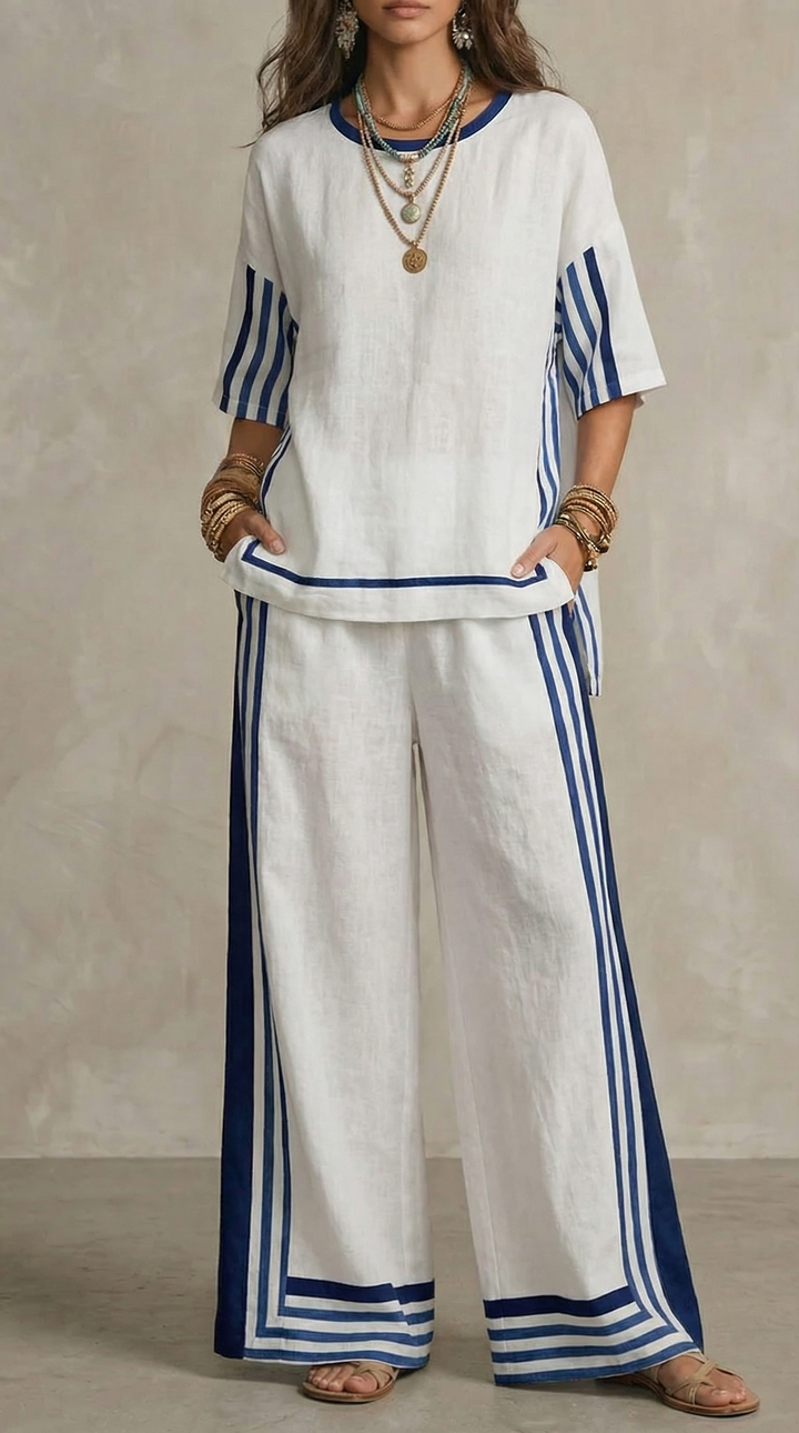 Reva™ | Conjunto Set de Lino y Algodón